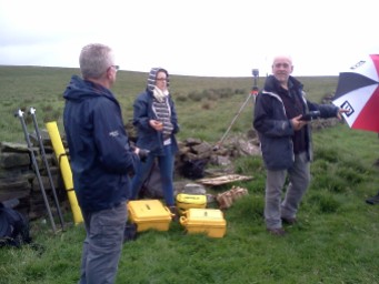 Talking about GPS survey methods with Dave and Cara